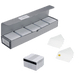 Magnetic stripe cards JT-1464 Loco MagCards silver